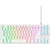 Trust Podświetlana klawiatura gamingowa gtx 833 thado tkl biała Клавиатуры