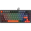Savio klawiatura magnetyczna astral black outemu white jade rgb 3 kolory keycapów Клавиатуры