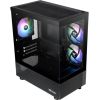 Thermaltake View 170 TG ARGB, Tower Case (Black, Tempered Glass x 2) Корпуса