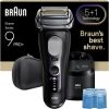 Braun Series 9 PRO+ 9660CC Wet&Dry -Pro SensoAdapt parranajokone SmartCare-asemalla, Musta Elektriskās zobu birstes