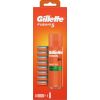 Gillette Wkłady Fusion5 8 szt. + Fusion żel 200ml Elektriskās zobu birstes