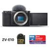 Sony VLOG Camera | ZV-E10 | Mirrorless Camera body | 24.2 MP | ISO sensitivity (max) 32000 | Display diagonal 2.95 " | Wi-Fi | APS-C type, Exmor CMOS sensor Новинки Компьютерная техника