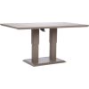 Galds MARENDA 150x90xH52-75cm, pelēcīgi bēšs Dārza galdi
