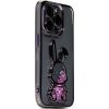 iLike Apple  iPhone 13 Pro Silicone Case Print Desire Rabbit Purple Neoriģinālie Maciņi