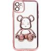 iLike Apple  iPhone 11 Silicone Case Print Desire Bear Pink Neoriģinālie Maciņi