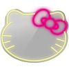 Manta MASNL129WH  Style Neon Lights Cat With A Bow LED Neon Mirror Dekoratīvais apgaismojums 