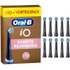 Końcówka Oral-B Końcówki na szczoteczki iO Delikatne czyszczenie czarny 10 szt. FFU Uzgaļi elektriskajām zobu birstēm