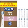 Oral-B iO Gentle Care 8 szt. Biały Uzgaļi elektriskajām zobu birstēm