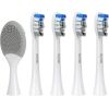 LOVIO_SonicProtect PRO końcówki do szczoteczki średnia twardość Białe LVTB124WK-HM 5szt Uzgaļi elektriskajām zobu birstēm