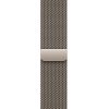 Apple Milanese Loop, 46mm, M/L, natural stainless steel - Replacement band Smart-Watch aksesuāri