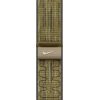 Apple Nike Sport Loop, 42mm, green/grey - Replacement band Smart pūlksteņu aksesuāri
