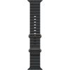 Apple Ocean Band, 49 mm, natural titanium, black - Watch band Smart-Watch aksesuāri