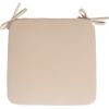 Chair pad VELVET NEW 39x39xH2,5cm, light beige Новинки Для дома и сада 