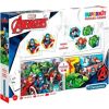 Clementoni, SuperKit, Marvel Avengers, Puzzle, For Boys, 4+ years, 2 x 30 + 48 + 28 pcs Пазлы