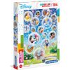 Clementoni, SuperColor, Disney Classic, Puzzle, Unisex, 6+ years, 104 pcs Пазлы