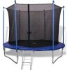 Trampolina ogrodowa vidaXL 142092 z siatką wewnętrzną 10 FT 305 cm Jaunumi - Sports
