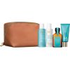 Set Moroccanoil: Repair, Paraben-Free, Hair Shampoo, For Moisturizing, 70 ml + Repair, Paraben-Free, Hair Conditioner, For Moisturizing, 70 ml + Hydration, Hair Oil Treatment, Hydrating, 25 ml + Fragrance Originale, Hyaluronic Acid, Nourishing, Hand Cream Matu kopšana