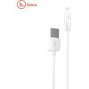 Hoco X1 Izturīgs Apple Lightning uz USB Datu & Ātrās Uzlādes Kabelis 2m (MD819) Balts