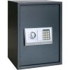 vidaXL Sejf elektroniczny z półką Łupkowoszary 35x31x50 cm Stal Jaunumi - Birojam