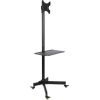 Techly Mobile stand for TV LCD/LED/Plasma 19''-37'' 20kg VESA tilting with shelf