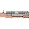vidaXL 7-częściowy zestaw wypoczynkowy do ogrodu, lite drewno daglezjowe Dārza mēbeļu komplekti
