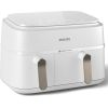 Philips 3000 Series Dual Basket Airfryer, 9 L, 2750 W, white - Airfryer Воздушные котлы (AirFryer)