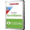 Toshiba S300 Pro Surveillance internal hard drive 6 TB 7200 RPM 512 MB 3.5" Serial ATA III HDD Iekšējie cietie diski