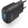 Hama Charger, 6 W, USB-A, black - Power adapter Telefonu lādētāji 220v