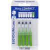 Set, Elgydium, Interdental Brush, Green, 4 pcs Zobu pastas un mutes dobuma skalojamie līdzekļi