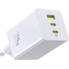 Baseus Sienas ātrais lādētājs EnerFill FE11 100W USB-A + 2xUSB-C QC PD, balts Jaunumi - Viedierices