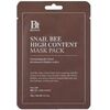 Benton Snail Bee High Content Mask Pack - Plátýnková pleťová maska 20.0g Ķermeņa kosmētika