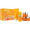 Set Rodial: Vit C, Brightening, Serum, For Face, 5 ml + Vit C, Brightening, Cleansing Pads, 20 pcs + Vit C, Brightening, Souffle, For Face, 10 ml + Vit C, Brightening, Cleansing Gel, For Face, 20 ml Dāvanu komplekti