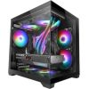 Mars Gaming MCVIEW2 Datora korpuss mATX / melns Datoru korpusi