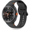 TECH-PROTECT SILICONE SAMSUNG GALAXY WATCH 8 | CLASSIC (40 | 44 | 46 MM) BLACK Smart pūlksteņu aksesuāri