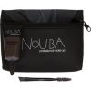 25 Set Nouba: Nouba, Eyebrow Brush + Nouba, Eyebrow Gel, 7 ml + Textile Makeup Bag, Black Dekoratīvā kosmētika