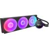 NZXT Kraken Elite 420 RGB 420 mm, water cooling black Procesoru dzesēšana