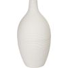 Artflow Vāze keramiska 14x14x28cm, balta Предметы интерьера и дизайна