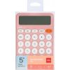 Kalkulator biurowy M124 różowy DELI Jaunumi - Birojam