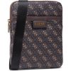 Guess, Vezzola, Textile Crossbody Bag, Dark Brown, 19 x 24 x 2cm, For Men Сумки, обложки для ноутбуков