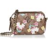 Guess, Noelle, Double Zip Compartments, Textile Crossbody Bag, Floral, 20.32 x 7.62 x 13.97 cm, For Women Сумки, обложки для ноутбуков
