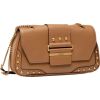 Guess, Greta, Polyurethane, Textile Crossbody Bag, Cognac, hwvb81 29210, 16 x 29 x 5.3 cm, For Women Сумки, обложки для ноутбуков