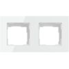 Avatto 2 Socket TS20 light switch frame (white) Viedie slēdži