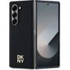 DKNY -  DKNY PU Leather Repeat Pattern Stack Logo MagSafe Case for Samsung Galaxy Z Fold 6 Black Neoriģinālie Maciņi