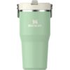 Stanley Termokrūze ar salmiņu The IceFlow Flip Straw 2.0 Tumbler 0,59L pistāciju krāsā Pudeles