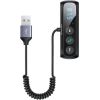USAMS Adapter audio Bluetooth 5.0 + transmiter FM FM Transmiteri