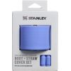 Stanley Aizsargpārvalka un salmiņu vāciņu 2 gab. komplekts termokrūzēm 0,89L/0,59L The Quencher Boot + Straw Topper hortenziju zils Termosi un Termokrūzes