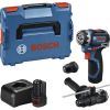 Bosch Powertools cordless drill/driver GSR 12V-32 FC Professional, 12Volt (blue/black, 2x Li-ion battery 2.0Ah, L-BOXX, metal drill chuck attachment, hammer drill attachment) Jaunumi -Dārzam