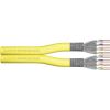 Digitus Professional Cat.7a S/FTP installation cable duplex (yellow, 100 meter roll) Tīkla vadi