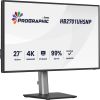 iiyama ProGraphic HB2701UHSNP-B1, LED monitor - 27 - black (matt), UltraHD/4K, IPS, HDMI, DP, USB-C, USB hub LED / LCD мониторы