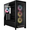 Corsair FRAME 5000D RS ARGB, Tower Case, Black, Tempered Glass Корпуса